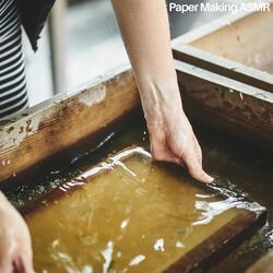 Adding Water Slowly to Soften Paper