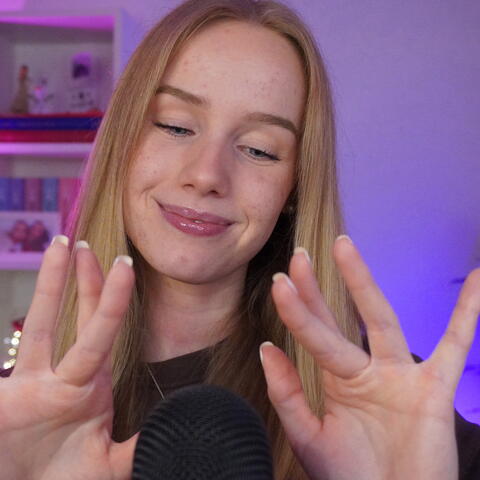 ASMR Finger Fluttering & Dry Hand Sounds