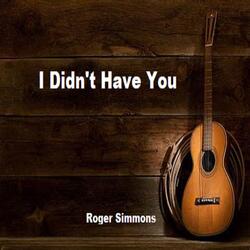I Didn't Have You