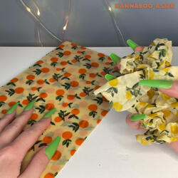 ASMR Beeswax Wrap Tingles, No Talking