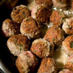 Sizzling Meatballs