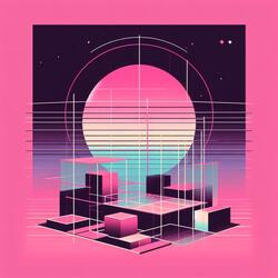 Virtual Beats Synthwave Retro Vibes
