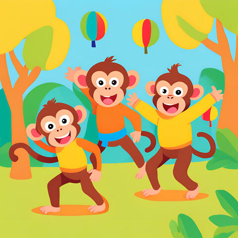 Monkey fun here we go kids