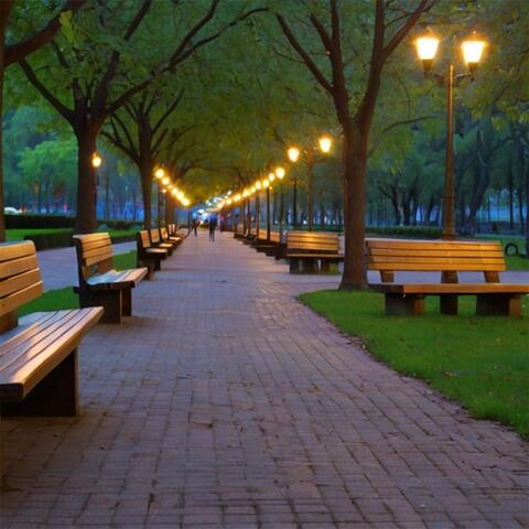 Scenes Under Urban Lights