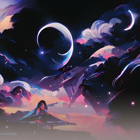 In the hush of night's gentle sway