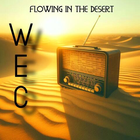 flowing in the desert