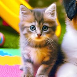 Cute Kitten Meow Meow Meow