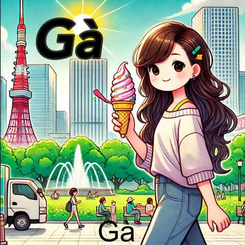 Gà-cô gái Việt Nam-