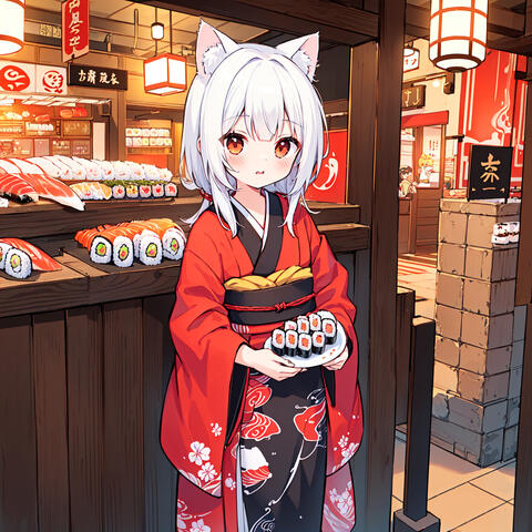 お寿司ねこのうた