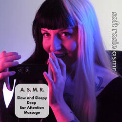 A.S.M.R. Slow and Sleepy Deep Ear Attention Massage, Pt. 19