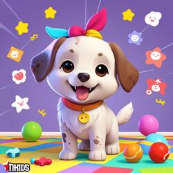 Come along let's join the fun with my puppy we'll run