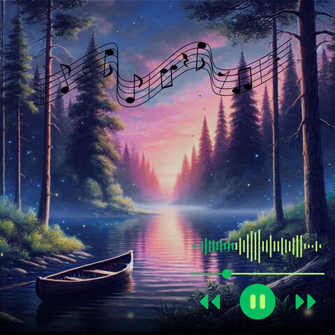 The sound of a quiet lakeside