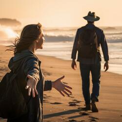 The distance between us