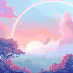 morning rainbow