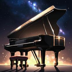 Piano with a gentle tone