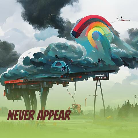 never appear