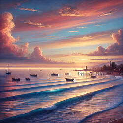 A dream of the sea that has forgotten to blink