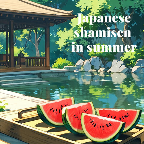 Japanese shamisen in summer