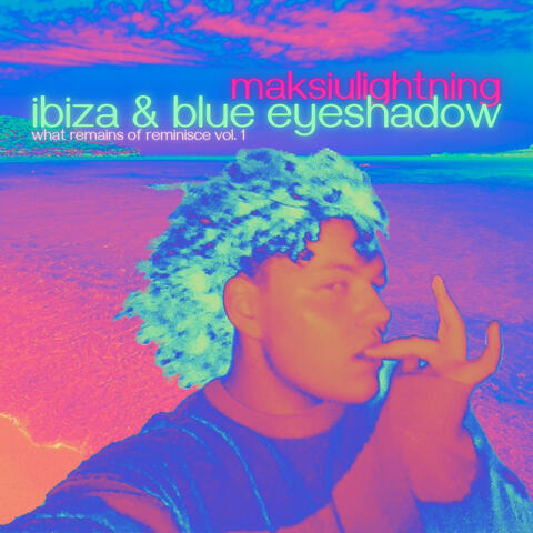 ibiza / blue eyeshadow