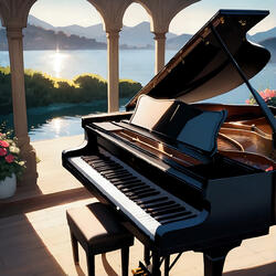 Relaxing time by the lake