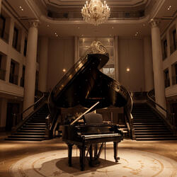 In the elegant lounge