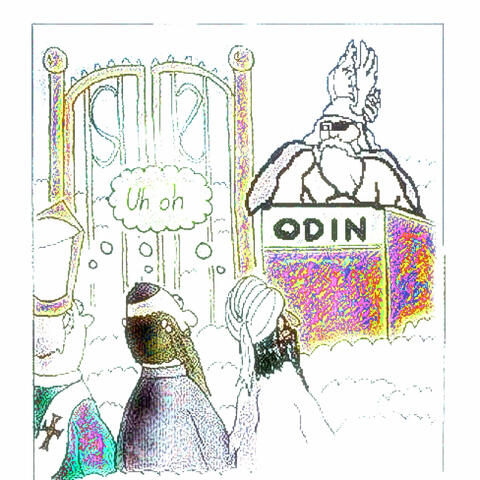 Odin's Movins Huggin Raven's Raving
