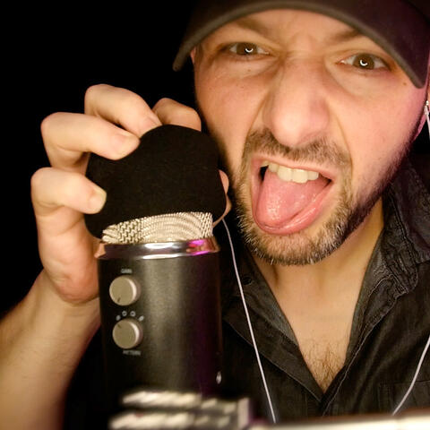 Intense ASMR: Fast & Aggressive Foam Mic Cover Mouth Sounds