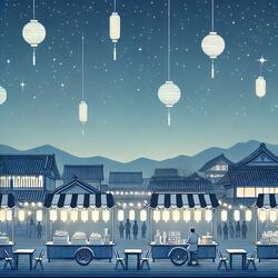 Gorgeous night festival Once again