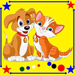 The Happy Dog and the Happy Cat