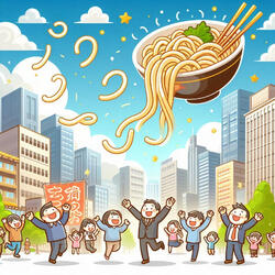 Udon from the Sky