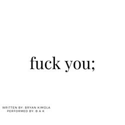 Fuck You