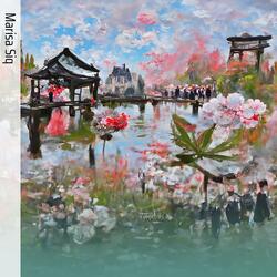 Lotus in the Golden Mist