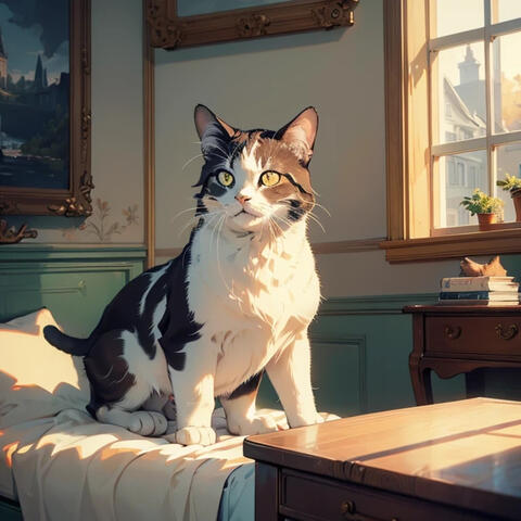 ご機嫌な猫