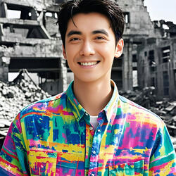 我微笑但不一定快樂