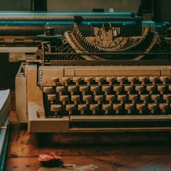 Typewriter Typing ASMR