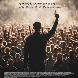 Like the march of those who walk