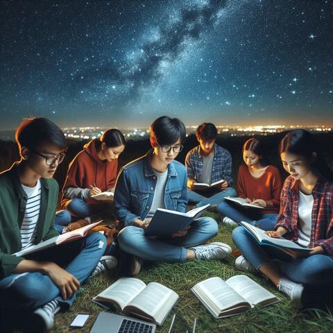 Belajar Dengan Santai Dibawah Bintang-Bintang