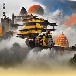 Serpihan janji di angin senja