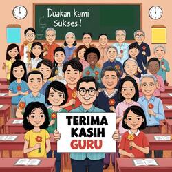 Terima Kasih Guru, Doakan Kami Sukses!