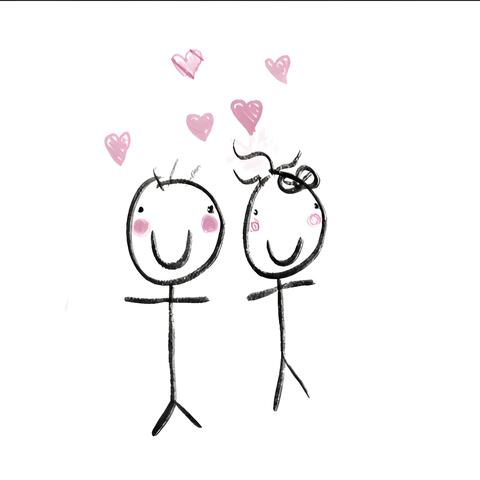 a girl and a guy