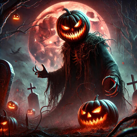 Halloween Pumpkin Head