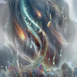 Notes burst forth