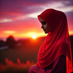 Engkau yang Berkerudung Merah