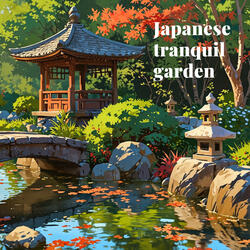 Japanese tranquil garden