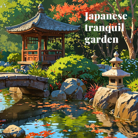 Japanese tranquil garden