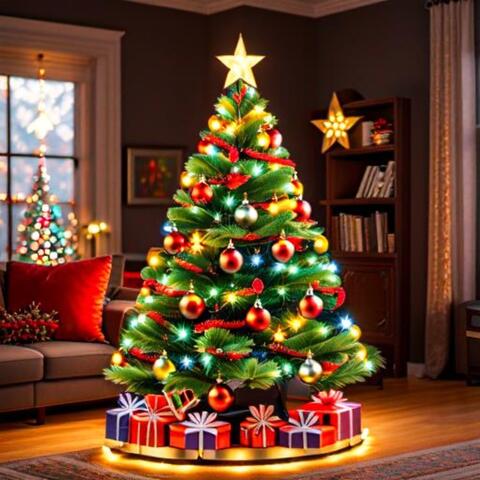 Merry and Happy Christmas With Santa Claus