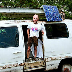 Creeper Joe Living In His Van