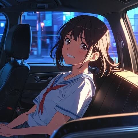 Drive away, welcome the night so dark
