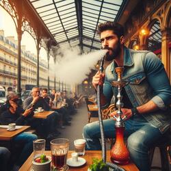 Seul avec ma shisha