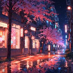Neon Sakura